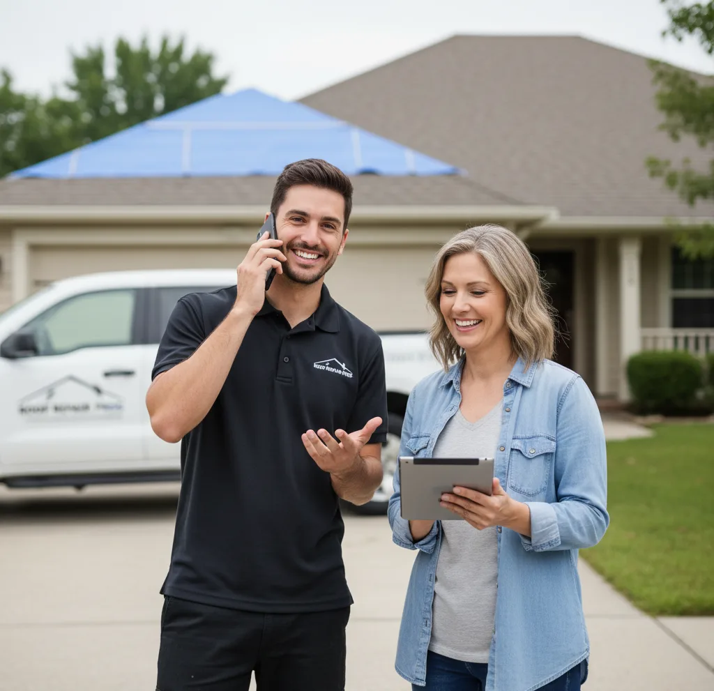 Modern Solutions Roof Repair customer support in Portales